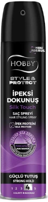 HOBBY HAIR SPRAY 250 ML SILK TOUCH*12