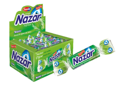 NAZAR CHEWİNG GUM A LA MENTHE *10