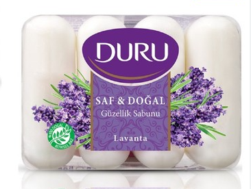 DURU BEAUTY SOAP 4x70 ЛАВАНДА*24