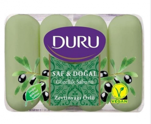 DURU BEAUTY SOAP 4x70 WITH OLIVE OIL*24