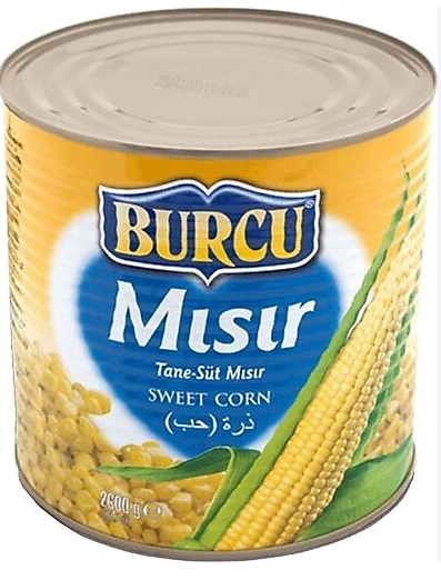 BURCU SWEET CORN 2600GR*6