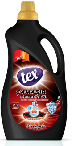 TEX LIQUID WASHING DETERGENT 2.5 KG BLACK PEARL*6