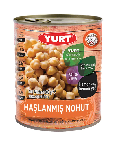 YURT HAŞLAMA NOHUT 800 GR*6