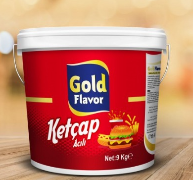 GOLD HOT KETCHUP 9 KG *1