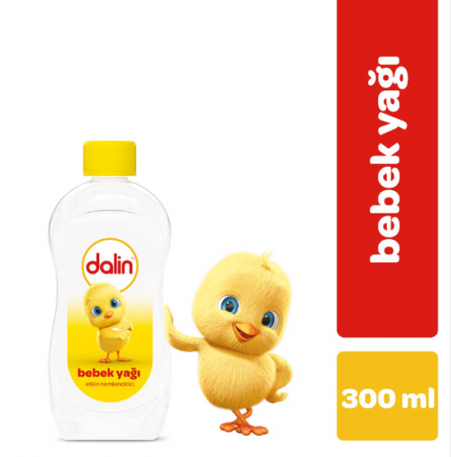 DALIN HUILE POUR BEBES 300ML CLASSIQUE*6