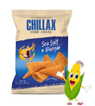 CHİLLAX PELET CİPS 60 GR SALT VİNEGAR*12