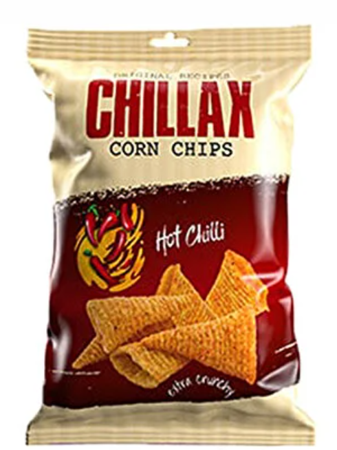 CHİLLAX PELET CİPS 60 GR HOT CHİLLİ*12