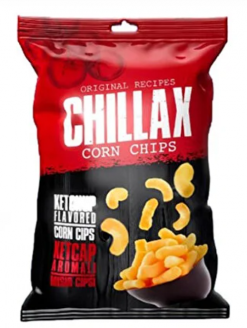 CHİLLAX MISIR CİPS 60 GR KETÇAP*12