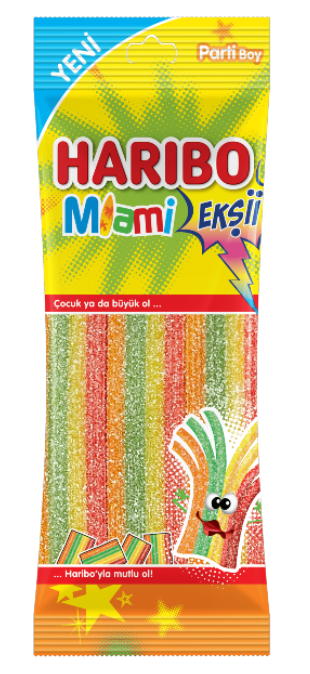 HARİBO 120 GR MIAMI EKŞİİ*24