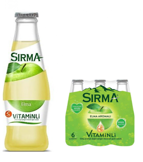 SIRMA C ПЛЮС МИНЕРАЛЬНАЯ ВОДА 'ЯБЛОКО' *24