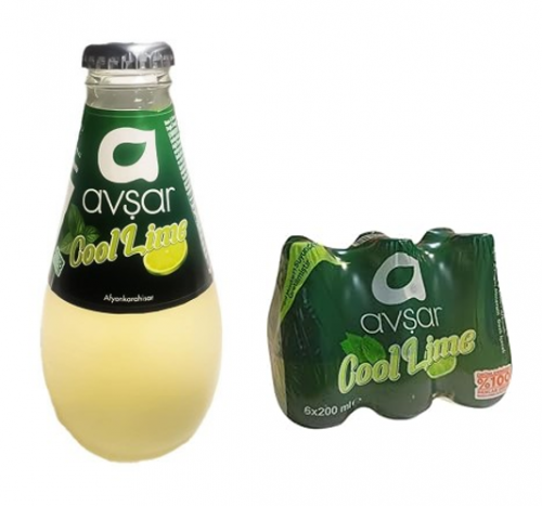 AVŞAR M.SODA 200 ML COOL LİME*24