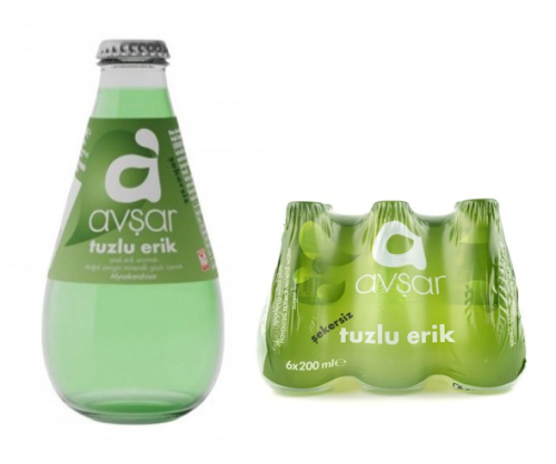 AVŞAR M.SODA 200 ML YEŞİL ERİK*24