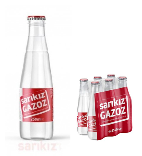 SARIKIZ GAZOZ 200 ML *24
