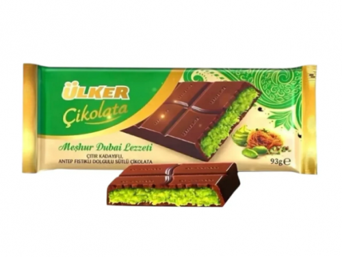 ÜLKER (1437-02)ДУБАЙ ВКУС С ШОКОЛАДОМ КАДАЙФ 93ГР*6