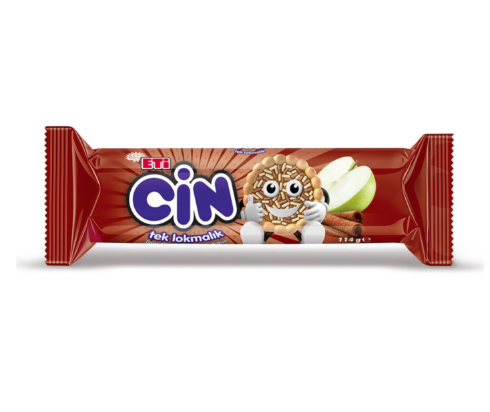 ETİ (8757426) CIN BOUCHÉES DE POMME 114 GR * 18