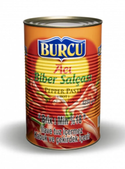 BURCU 4.250 GR BİBER SALÇASI TNK ACI*6