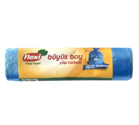 FLEXİ ÇÖP TORBASI 10'LU BÜYÜK BOY*50