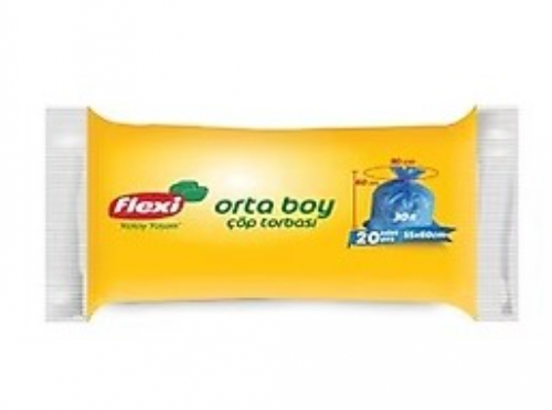 FLEXİ ÇÖP TORBASI 20'Lİ ORTA BOY*50