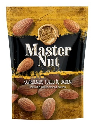 MASTER NUT İÇ TATLI BADEM TUZLU 135 GR*12