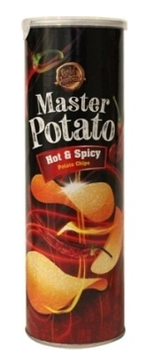 MASTER POTATO 160 GR ACILI&BAHARATLI CİPS*14