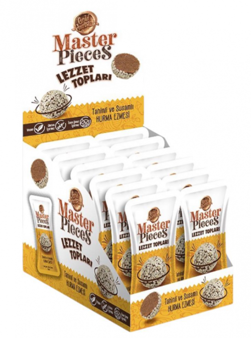 MASTER PİECES TAHİNLİ SUSAMLI LEZZET TOPU 21 GR*16