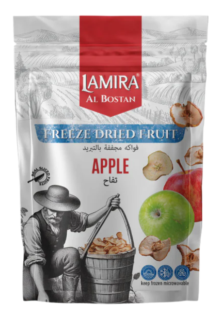 LAMİRA 20 GR KURUTULMUŞ ELMA*12