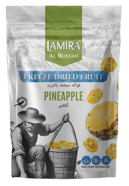 LAMİRA 20 GR KURUTULMUŞ ANANAS*12