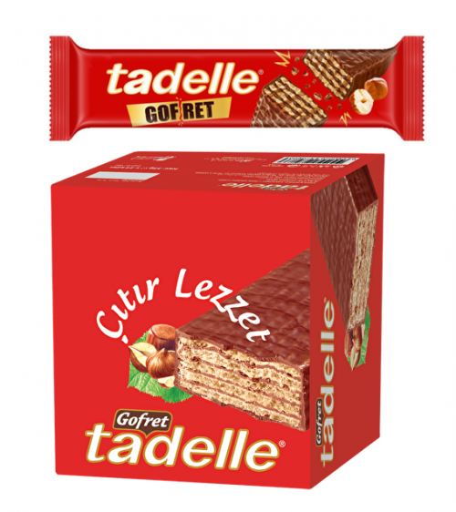 TADELLE 28 GR ÇİKOLATALI GOFRET*28