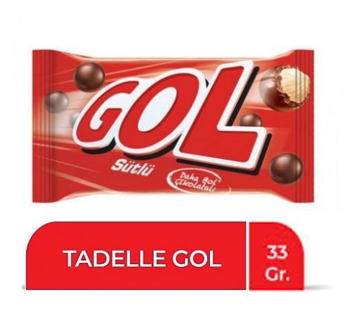 TADELLE 33 GR GOL SÜTLÜ ÇİK.KAP.SÜTLÜ*12