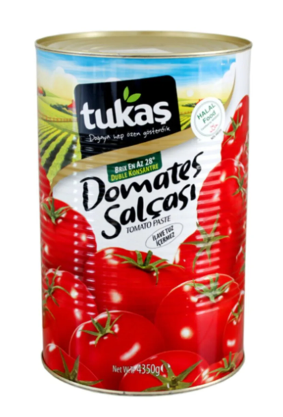 TUKAŞ 4.350 GR DOMATES SALÇASI TNK*6