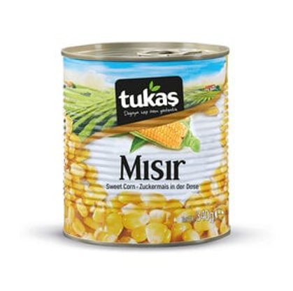 TUKAŞ 340 GR KONSERVE MISIR*24
