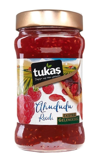 TUKAŞ 380 GR EKS.GLNKSL AHUDUDU REÇELİ CAM*12