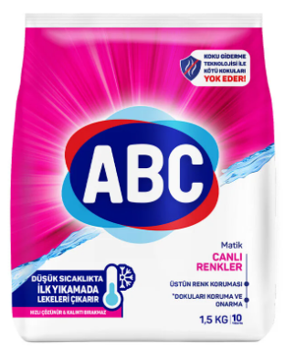 ABC 1.5 KG MATIC VIBRANT COLORS*12
