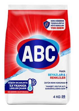 ABC 4 KG MATIC WHITE & COLORS*1