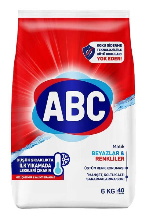 ABC 6 KG MATIC WHITE & COLORS*1