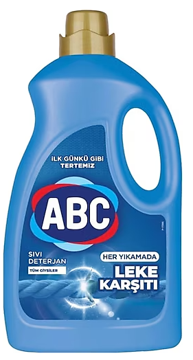 ABC 3 LT LIQUID LAUNDRY DETERGENT ANTI-STAIN *6