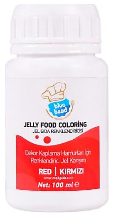 BLUE BEAD 100 GR GEL PAINT RED*12