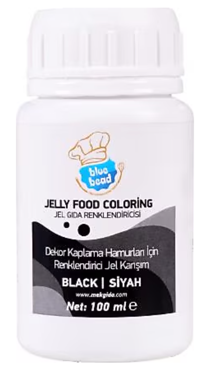 BLUE BEAD 100 GR GEL PAINT BLACK*12