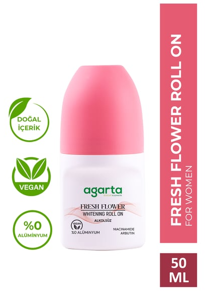 AGARTA 50 ML NATURAL ROLL-ON FRESH FLOWER*1