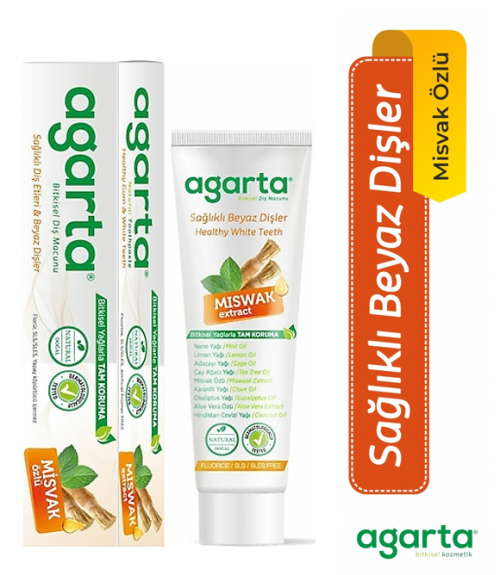 AGARTA 100 ML NATURAL MISWAK EXTRACT TOOTHPASTE*12