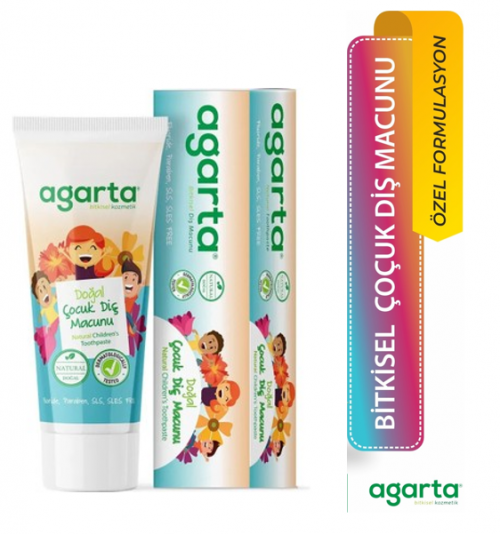 AGARTA 75 ML NATURAL CHILDREN'S TOOTHPASTE*6