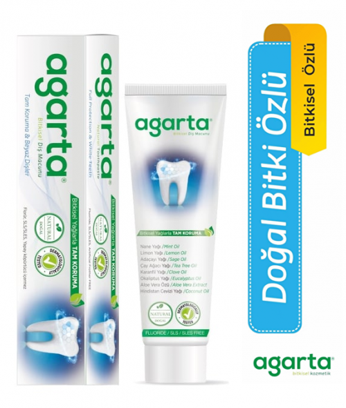 AGARTA 100 ML NATURAL HERBAL TOOTHPASTE*12