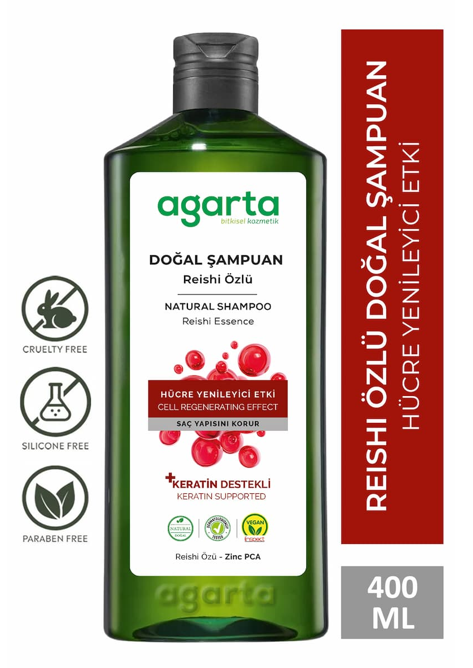 AGARTA 400 ML NATURAL SHAMPOO WITH REISHI EXTRACT*6
