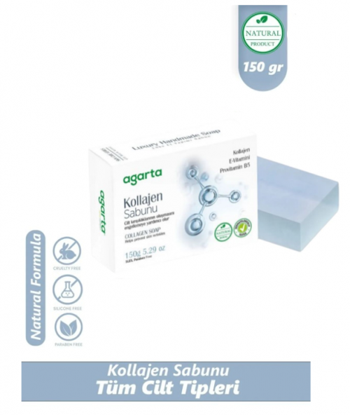AGARTA 150 ML DERMO COLLAGEN SOAP*6