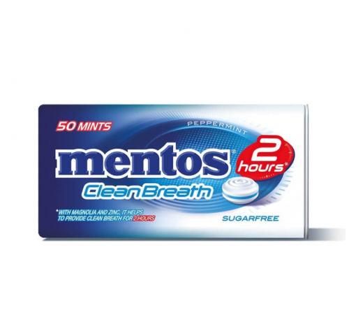 MENTOS 35 GR MINT FLAVOR TABLET CANDY PLS.*12