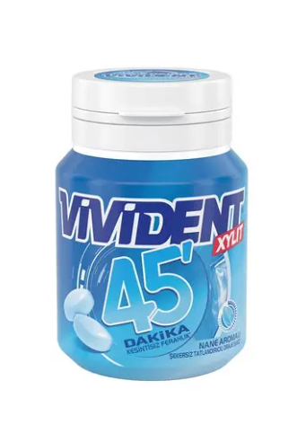 VIVIDENT 67 GR BOTTLE 45 MINUTE BOTTLE*12