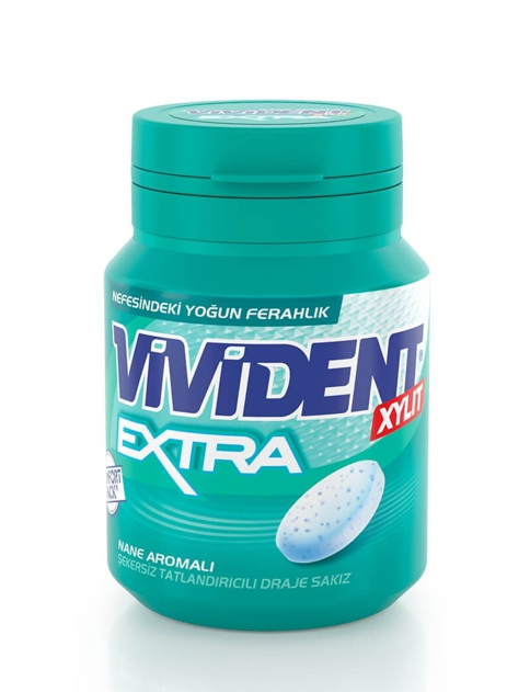 VIVIDENT 66 GR BOTTLE EXTRA MINT BOTTLE*12
