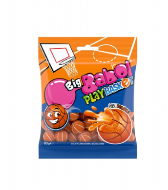 BIG BABOL 80 GR LIQUID FILLED COLA AND LEMON BAG*15