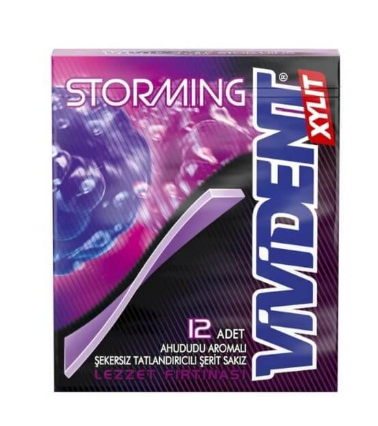 VIVIDENT 33 GR WALLET STORMING RASPBERRY*18
