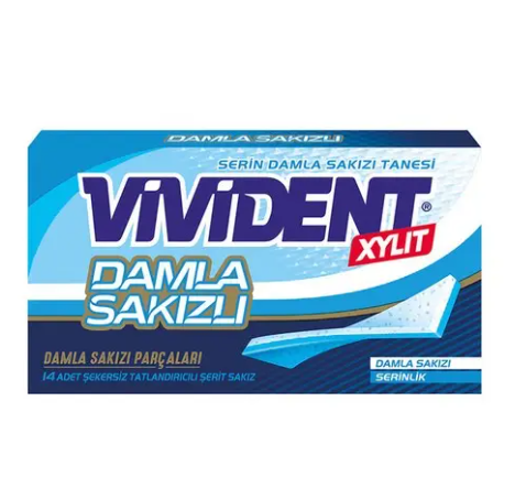 VIVIDENT 26 GR WALLET WITH GUM*18